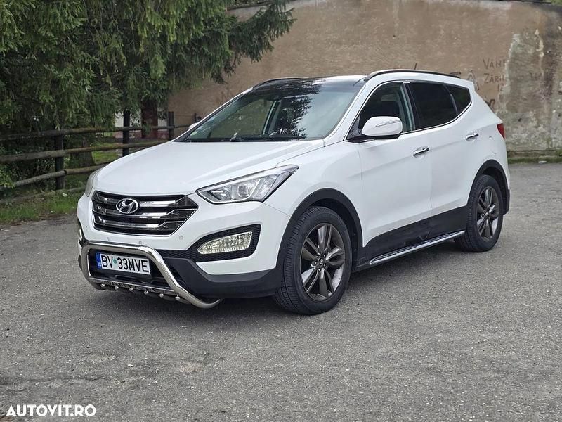 Second-hand Hyundai Santa Fe 197 CP (144 kW) 2013 Culoarealb SUV