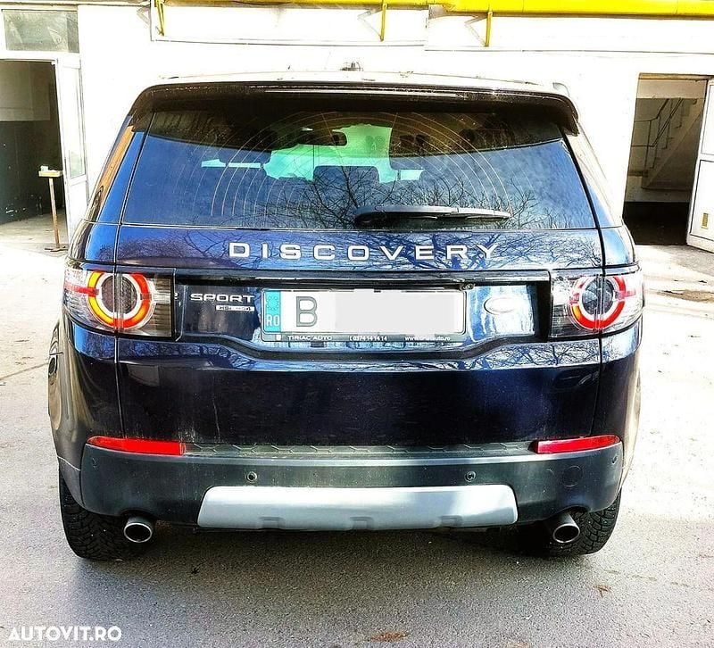 Second-hand Land Rover Discovery Sport 190 CP (139 kW) 2015 Culoarealbastru SUV