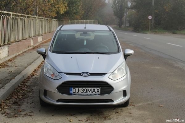 Argintiu Utilizat 2013 Ford B-MAX SYNC Edition Monovolum | 8.500 EUR - Imagine 1/4
