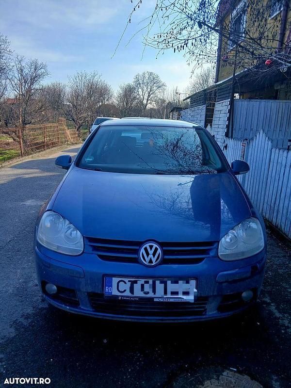 Second-hand VW Golf V Trendline 80 CP (58 kW) 2007 Culoarealbastru