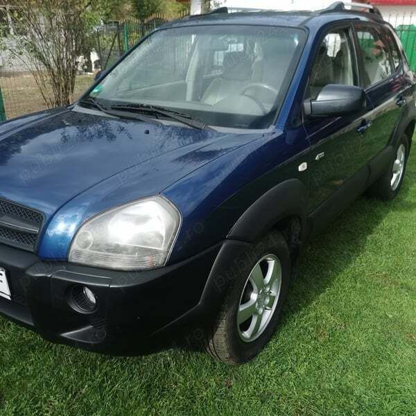 Albastru Utilizat 2007 Hyundai Tucson SUV | 4.500 EUR (Preț OK) - Imagine 1/4