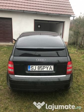 Second-hand Audi A2 S-Line 75 CP (55 kW) 2004 Negru Hatchback