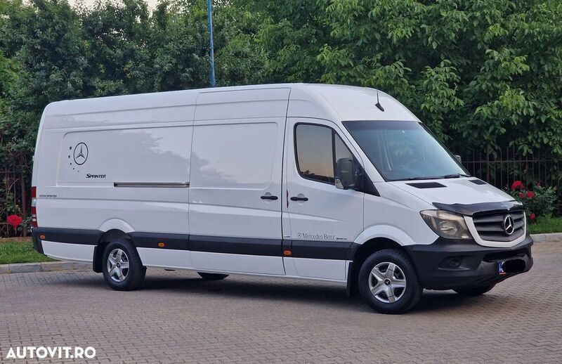 Alb Utilizat 2018 Mercedes Sprinter Van | 12.800 EUR (Preț bun) - Imagine 1/4