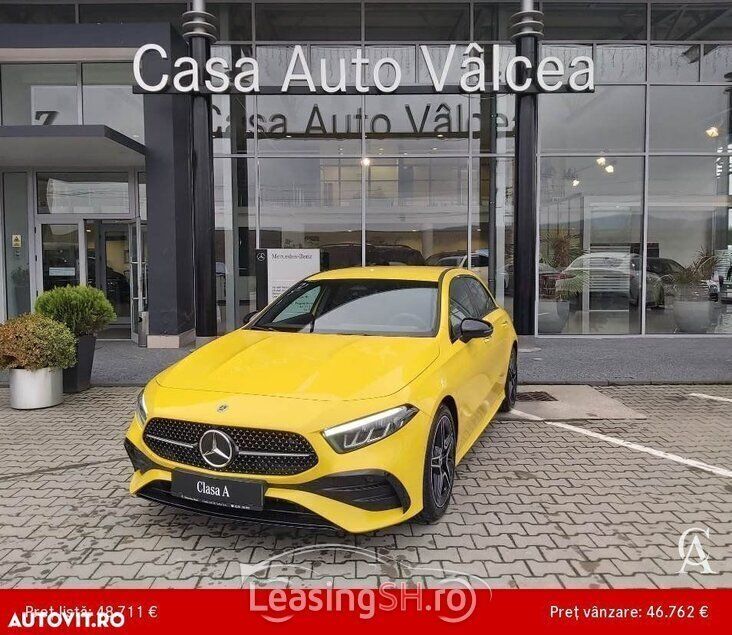 Galbeuriu Utilizat 2022 Mercedes A200 | 44.327 EUR - Imagine 1/4