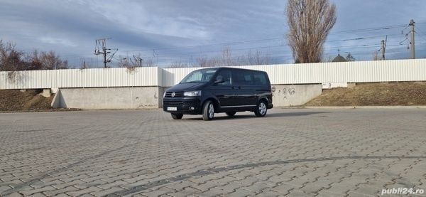 Second-hand VW T5 Highline 180 CP (132 kW) 2013 Negru Van