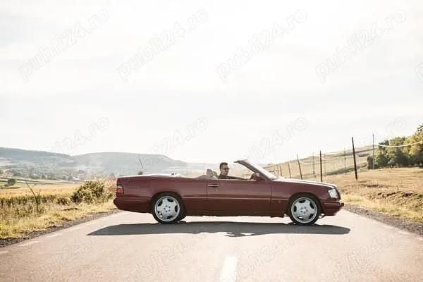 Rosu Utilizat 1995 Mercedes E320 | 35.800 EUR - Imagine 1/4