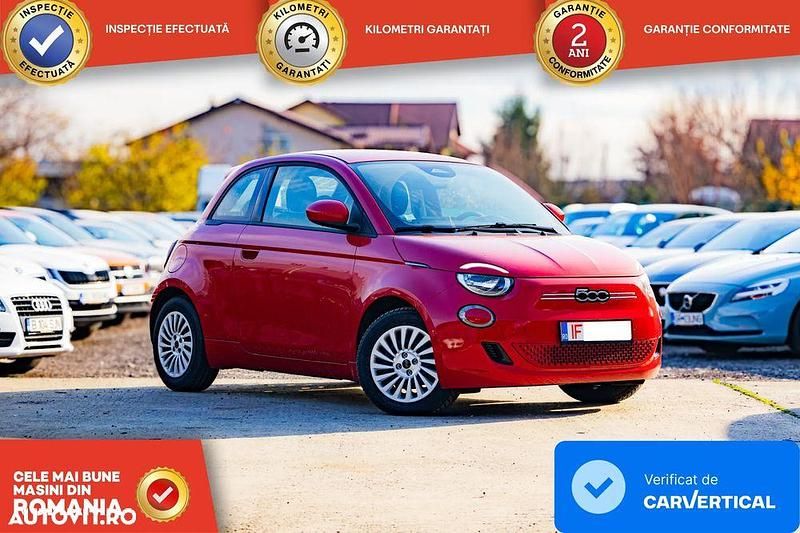 Second-hand Fiat 500e Red 69 kW (95 CP) 2023 Culoarerosu