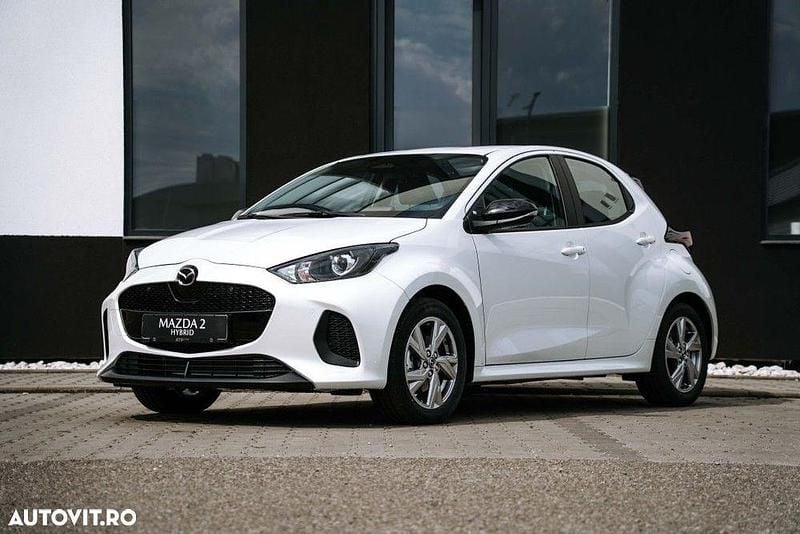 Alb Nouă 2025 Mazda 2 Hatchback | 22.603 EUR (Preț OK) - Imagine 1/4