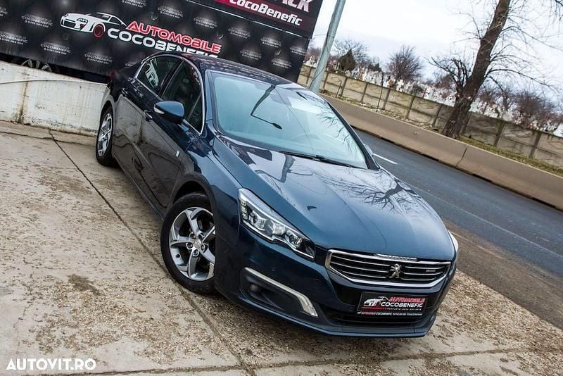 Culoarealbastru Second-hand 2015 Peugeot 508 Active Berlinǎ | 7.490 EUR (Super Preț) - Imagine 1/4