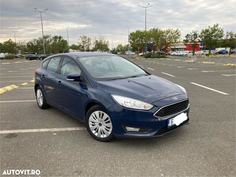 Albastru Utilizat 2018 Ford Focus Trend Hatchback | 10.000 EUR (Preț OK) - Imagine 1/4