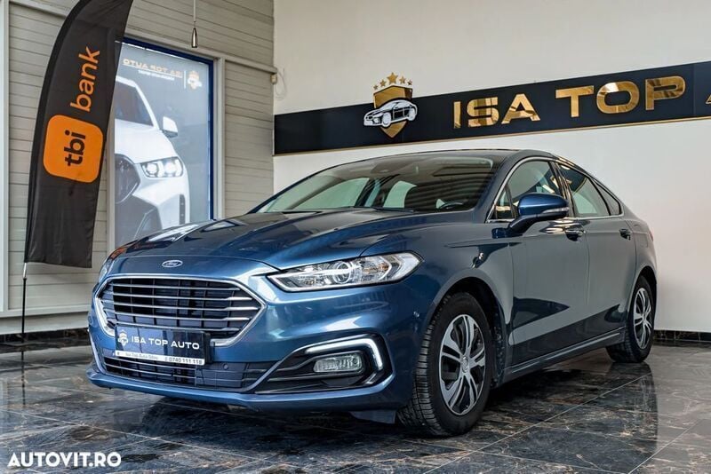 Albastru Utilizat 2021 Ford Mondeo Titanium Berlinǎ | 15.760 EUR (Preț OK) - Imagine 1/4