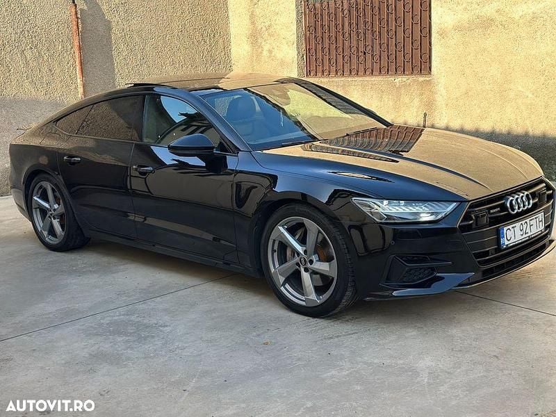 Culoarenegru Utilizat 2019 Audi A7 Sport Berlinǎ | 33.600 EUR (Super Preț) - Imagine 1/4