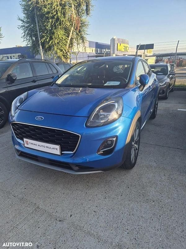 Albastru Utilizat 2020 Ford Puma Gen-E Titanium SUV | 13.900 EUR (Preț OK) - Imagine 1/4