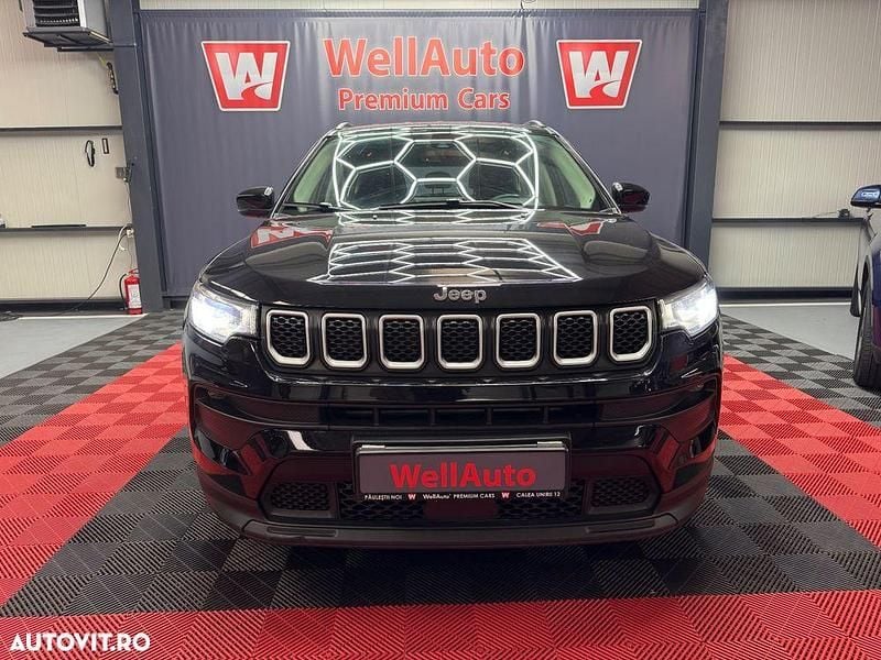 Culoarenegru Utilizat 2021 Jeep Compass SUV | 14.500 EUR (Super Preț) - Imagine 1/4