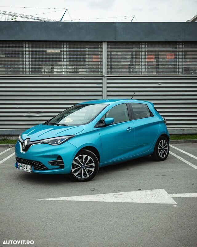 Albastru Utilizat 2020 Renault Zoe Intens Hatchback | 16.500 EUR (Puțin scump) - Imagine 1/4
