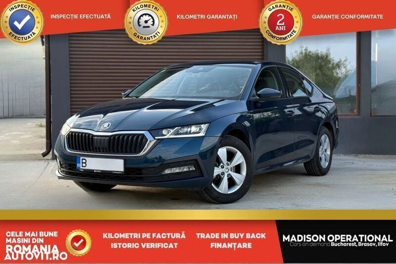 Albastru Utilizat 2024 Skoda Octavia Style Berlinǎ | 21.490 EUR (Preț OK) - Imagine 1/4