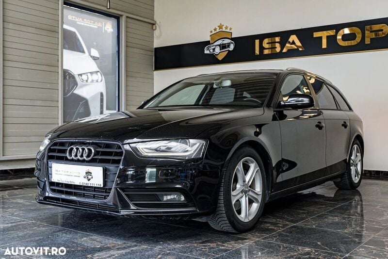Negru Utilizat 2012 Audi A4 Break | 6.700 EUR (Preț bun) - Imagine 1/4