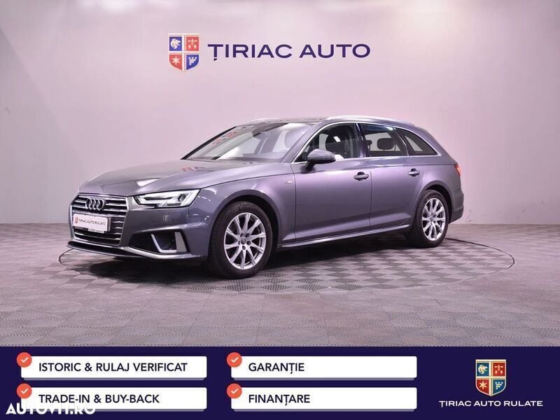 Gri Utilizat 2019 Audi A4 Break | 17.700 EUR (Preț bun) - Imagine 1/4