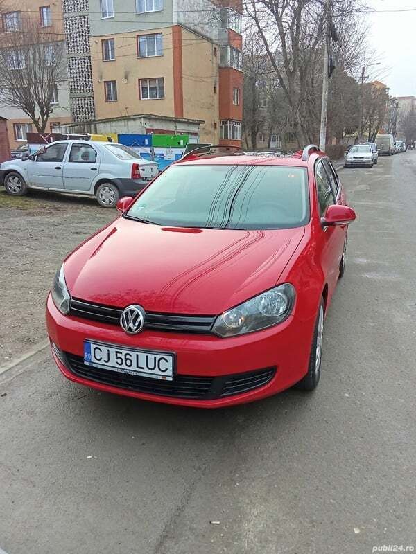 Rosu Utilizat 2012 VW Golf VI Break | 6.200 EUR (Puțin scump) - Imagine 1/4