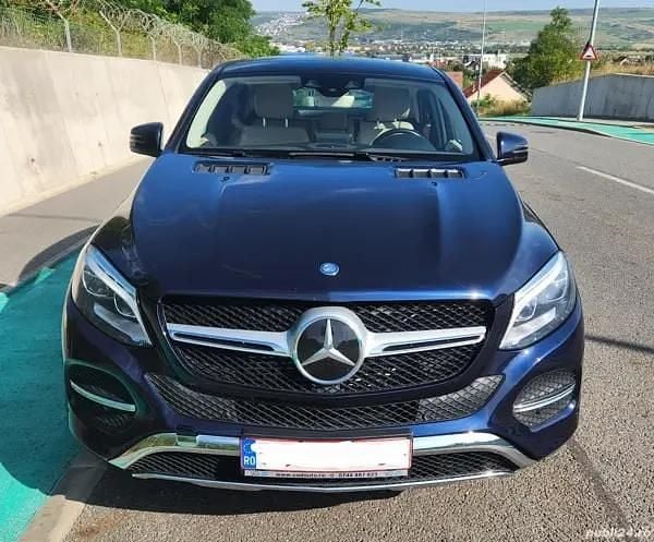 Albastru Utilizat 2015 Mercedes GLE350 Coupe | 26.500 EUR (Preț OK) - Imagine 1/4