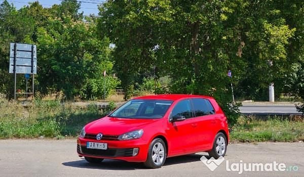 Roșu Utilizat 2013 VW Golf VI Match Hatchback | 6.990 EUR (Preț OK) - Imagine 1/4