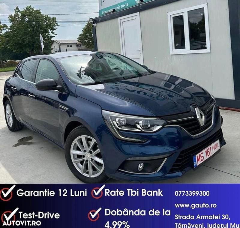 Culoarealbastru Utilizat 2018 Renault Mégane IV LIMITED Hatchback | 8.400 EUR (Preț OK) - Imagine 1/4