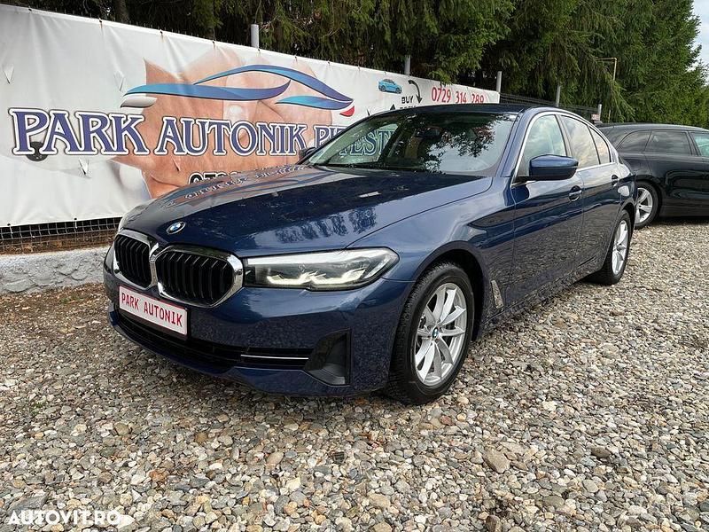 Second-hand BMW 520 190 CP (139 kW) 2021 Culoarealbastru Berlinǎ