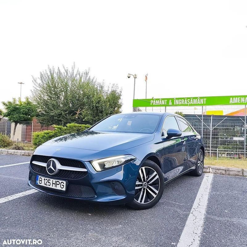 Culoarealbastru Utilizat 2021 Mercedes A250 Berlinǎ | 24.400 EUR - Imagine 1/4