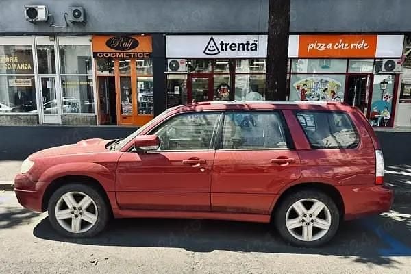 Rosu Utilizat 2007 Subaru Forester SUV | 1.000 EUR - Imagine 1/4