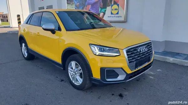 Second-hand Audi Q2 S-Line 120 CP (88 kW) 2017 Galben SUV