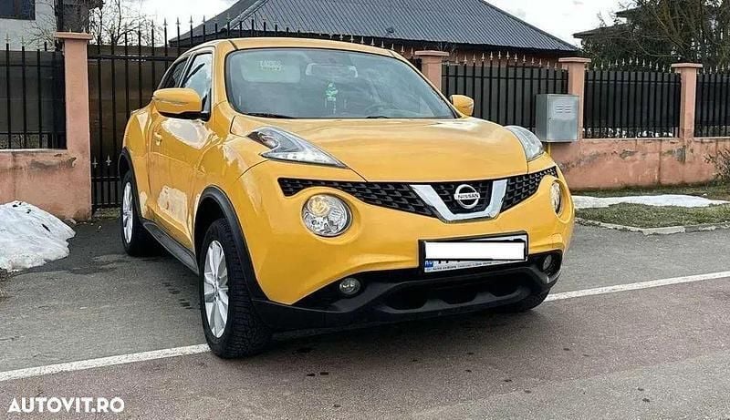 Galbeuriu Utilizat 2017 Nissan Juke Acenta SUV | 9.700 EUR (Preț OK) - Imagine 1/4