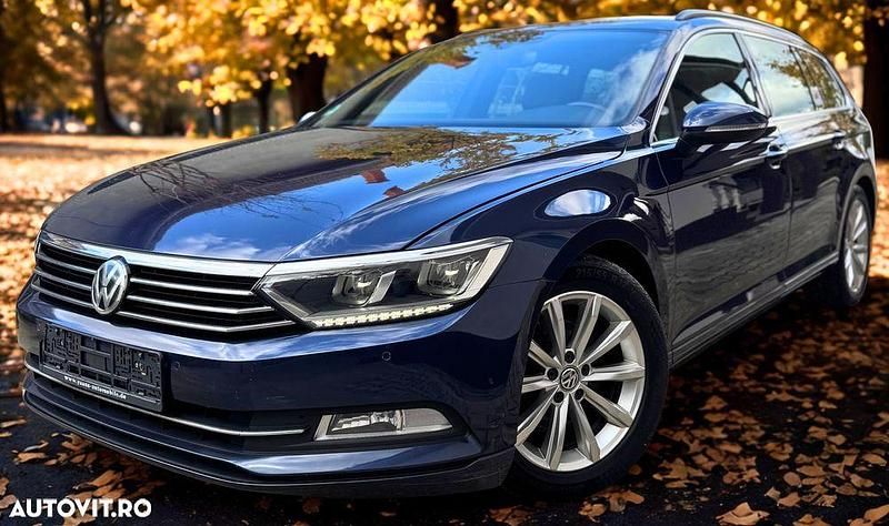 Culoarealbastru Utilizat 2017 VW Passat Executive Berlinǎ | 10.980 EUR (Preț bun) - Imagine 1/4