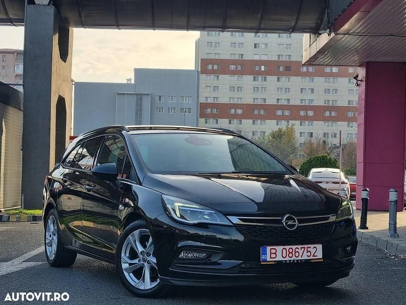 Culoarenegru Utilizat 2020 Opel Astra Innovation Break | 8.690 EUR (Preț OK) - Imagine 1/4