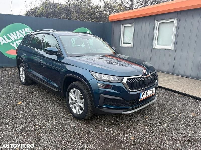 Second-hand Skoda Kodiaq Style 150 CP (110 kW) 2021 Culoarealbastru SUV