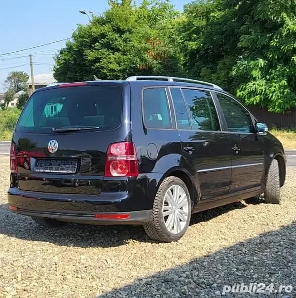 Second-hand VW Touran 170 CP (125 kW) 2008 Negru Monovolum