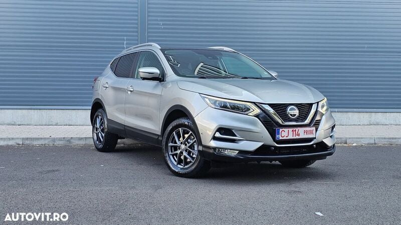 Gri Utilizat 2018 Nissan Qashqai Tekna SUV | 13.990 EUR (Preț OK) - Imagine 1/4