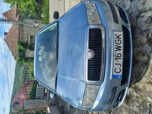 Albastru Utilizat 2007 Skoda Fabia Berlinǎ | 1.500 EUR (Preț bun) - Imagine 1/4