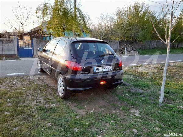 Second-hand Peugeot 206 75 CP (55 kW) 2005 Negru Hatchback