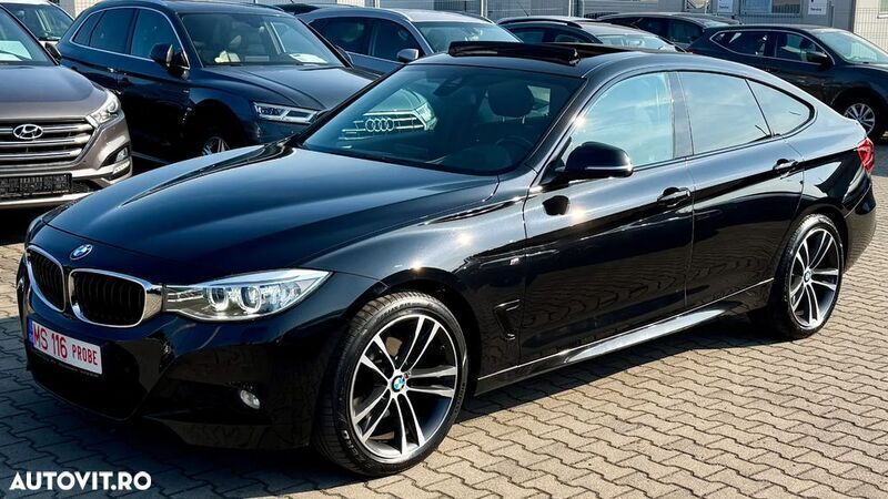 Negru Utilizat 2015 BMW 320 Gran Turismo Luxury Line Berlinǎ | 16.999 EUR (Super Preț) - Imagine 1/4