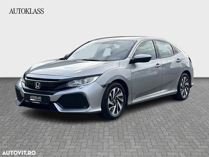 Culoareargint Utilizat 2017 Honda Civic Comfort Hatchback | 12.000 EUR (Preț OK) - Imagine 1/4