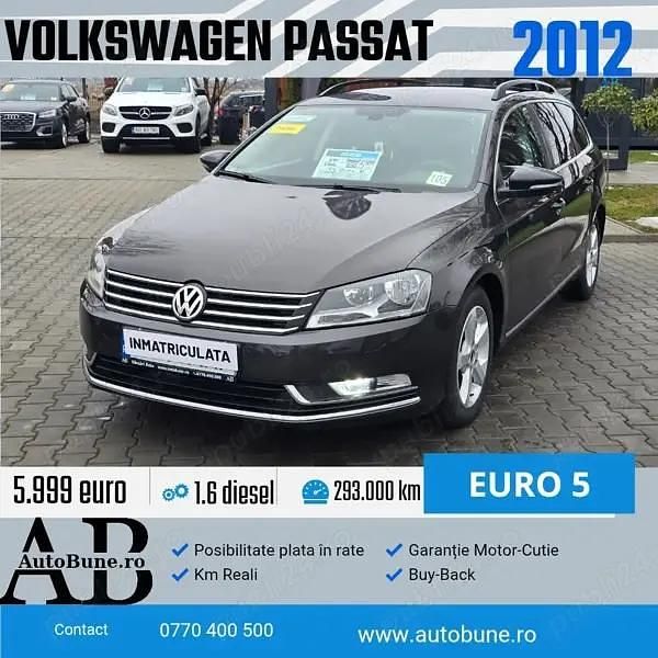 Second-hand VW Passat 105 CP (77 kW) 2012