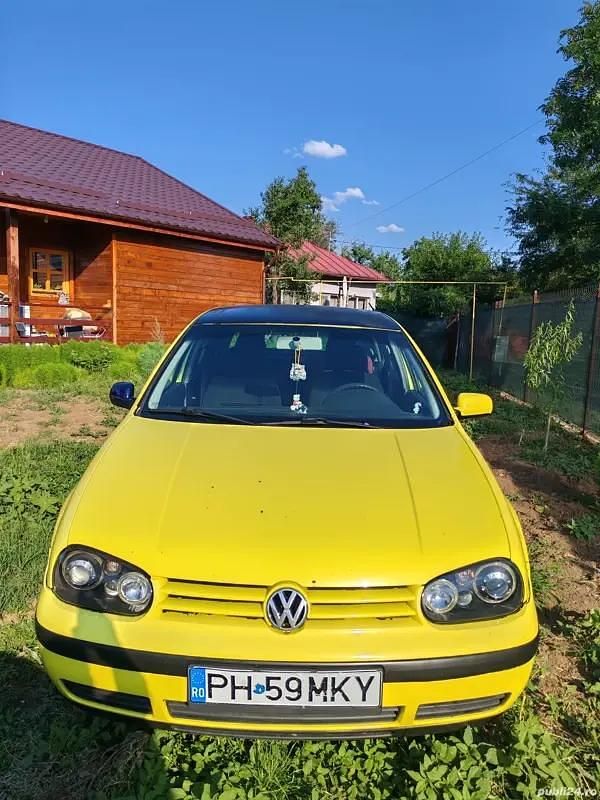 Galben Utilizat 2002 VW Golf IV Hatchback | 1.200 EUR - Imagine 1/4