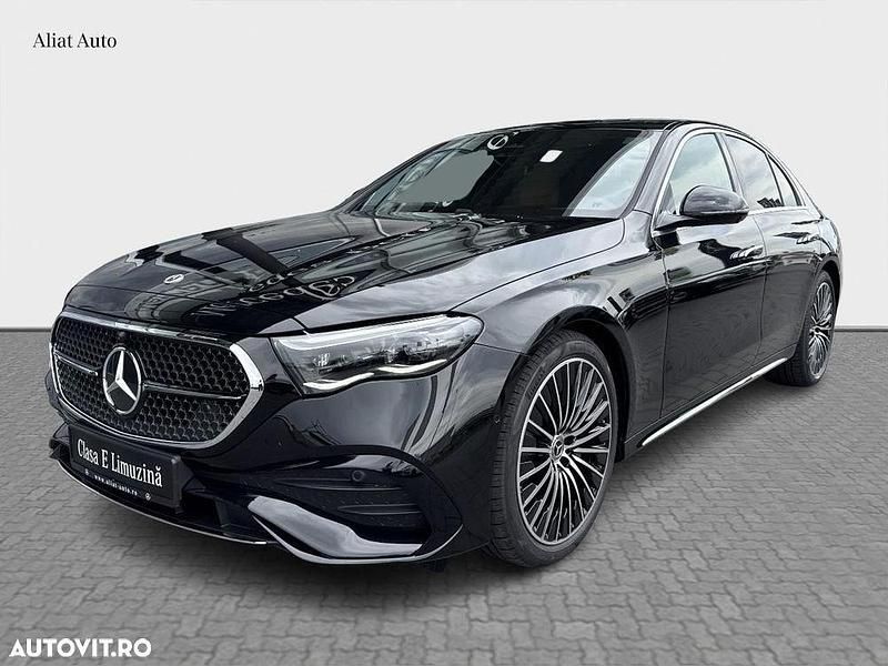 Negru Nouă 2025 Mercedes E200 Berlinǎ | 81.789 EUR - Imagine 1/4