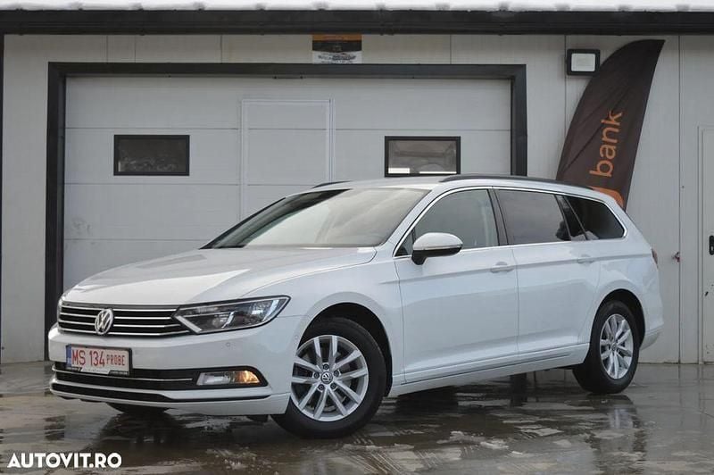 Second-hand VW Passat Comfortline 150 CP (110 kW) 2017 Culoarealb Break