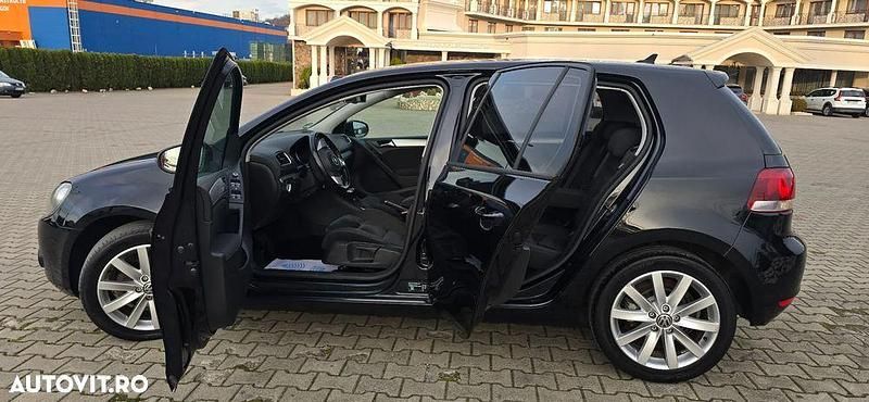 Second-hand VW Golf VI Highline 122 CP (89 kW) 2010 Culoarenegru Hatchback