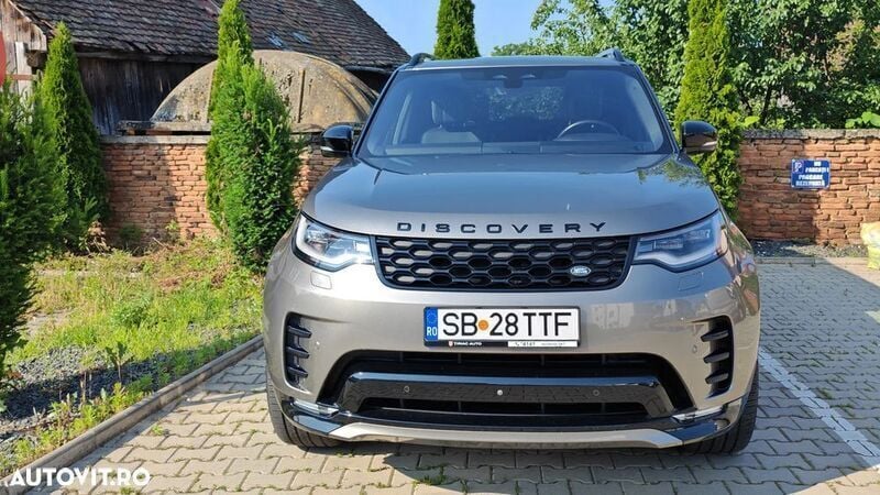 Argint Utilizat 2022 Land Rover Discovery 5 SE Dynamic SUV | 49.500 EUR (Puțin scump) - Imagine 1/4