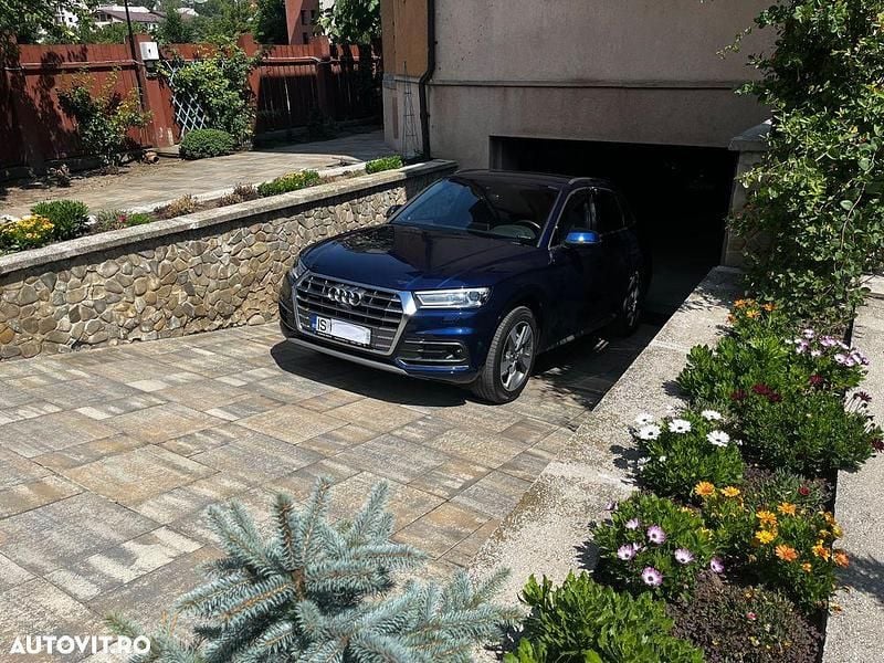 Albastru Utilizat 2020 Audi Q5 SUV | 35.500 EUR (Puțin scump) - Imagine 1/4