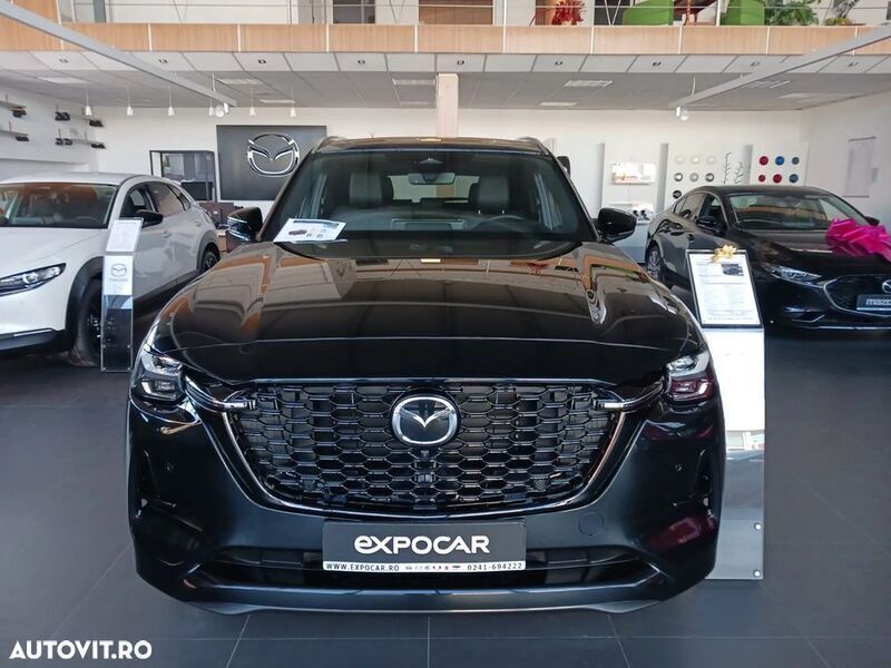 Negru Nouă 2024 Mazda CX-80 Homura-Line SUV | 59.800 EUR - Imagine 1/4