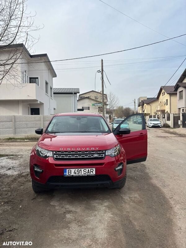 Rosu Utilizat 2016 Land Rover Discovery Sport HSE Luxury SUV | 13.999 EUR (Preț OK) - Imagine 1/4