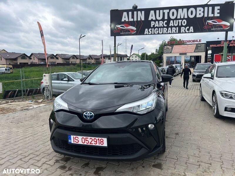 Negru Utilizat 2020 Toyota C-HR Style SUV | 18.600 EUR (Preț OK) - Imagine 1/4